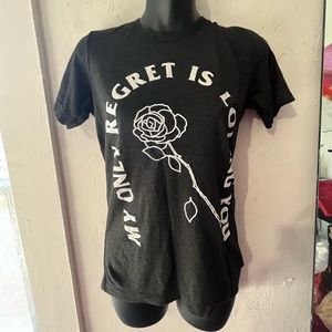 My only regret is loving you women’s T-shirt XS